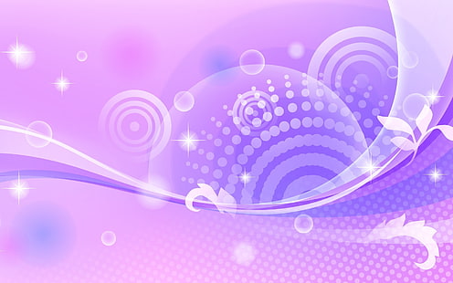 Papier peint à bulles violet et rose, motifs, boule, fond, lumière, Fond d'écran HD HD wallpaper