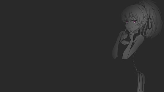 Anime, Anime Girls, Originalfiguren, Illustration, Manga, Fan Art, Minimalismus, HD-Hintergrundbild HD wallpaper