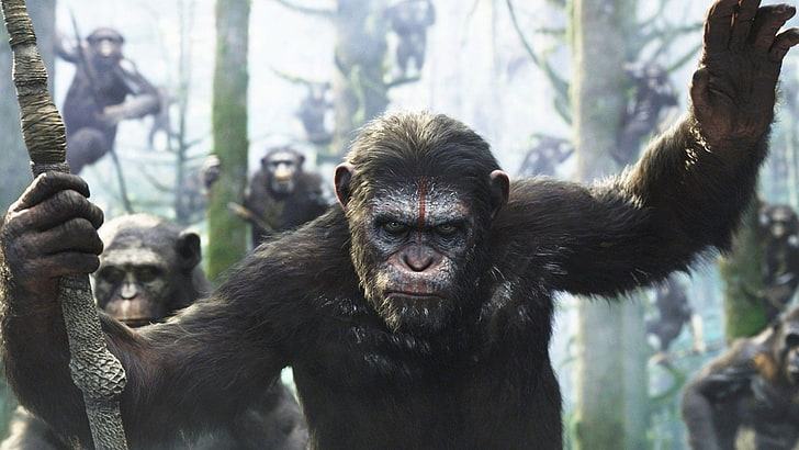 Ewolucja Planety Małp, Tapety HD