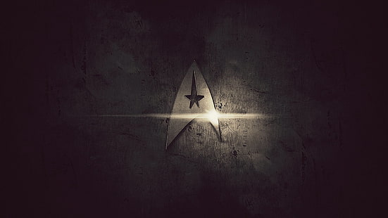 Star Trek logosu, Star Trek, HD masaüstü duvar kağıdı HD wallpaper