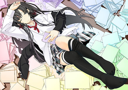 Anime, My Teen Comedia romántica SNAFU, Oregairu, Yukino Yukinoshita, Fondo de pantalla HD HD wallpaper