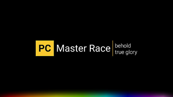 PC Master Race, karanlık, HD masaüstü duvar kağıdı HD wallpaper