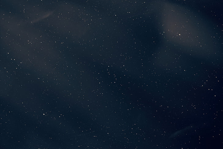 ilustração de estrelas, estrelas, céu, preto, turva, fundo simples, gradiente, escova, calma, simples, HD papel de parede