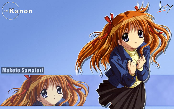 Anime, Kanon, Makoto Sawatari, HD-Hintergrundbild