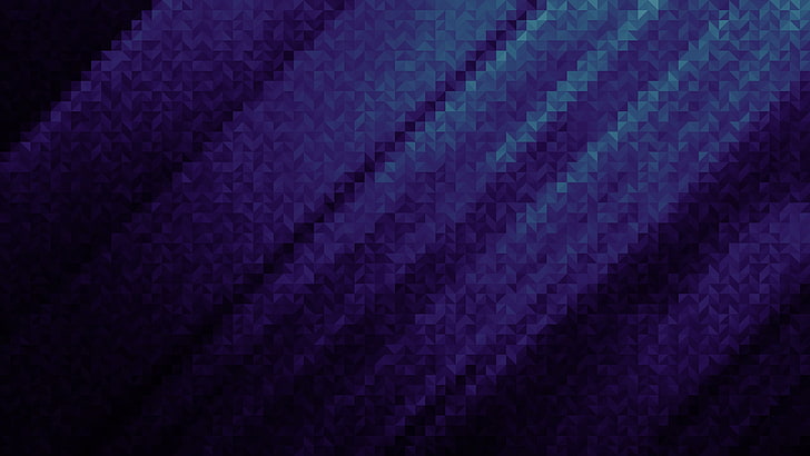 wallpaper digital ungu dan hitam, riak, latar belakang, tidak rata, gelap, Wallpaper HD