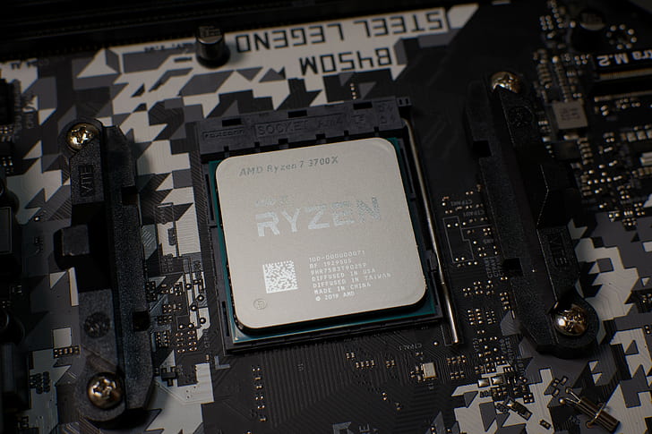 AMD, RYZEN, CPU, circuitos integrados, placas base, Fondo de pantalla HD