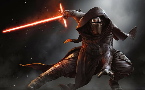 Star Wars: Das Erwachen der Macht, Kylo Ren, HD-Hintergrundbild HD wallpaper