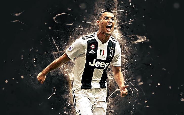 Fotboll, Cristiano Ronaldo, Juventus F.C., HD tapet