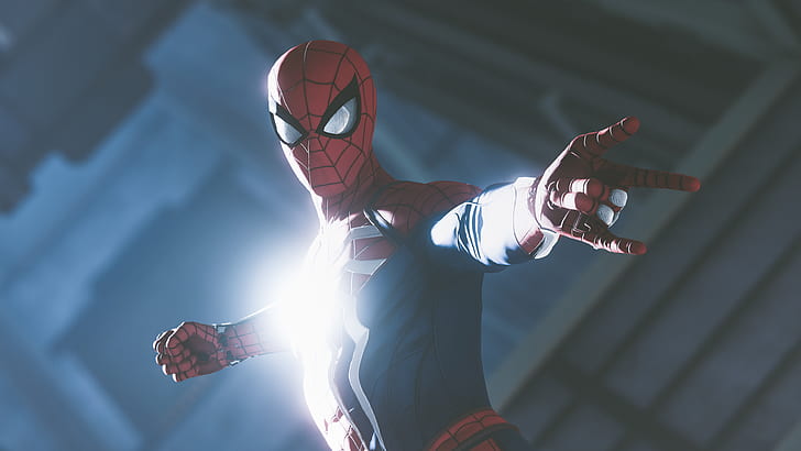 spiderman, game ps, game, game 2018, game 4k, hd, ps4, flickr, Wallpaper HD