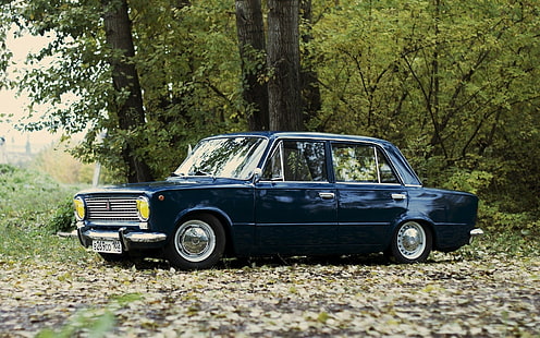 carro, carro antigo, carros russos, VAZ, LADA, Lada 2101, VAZ 2101, HD papel de parede HD wallpaper