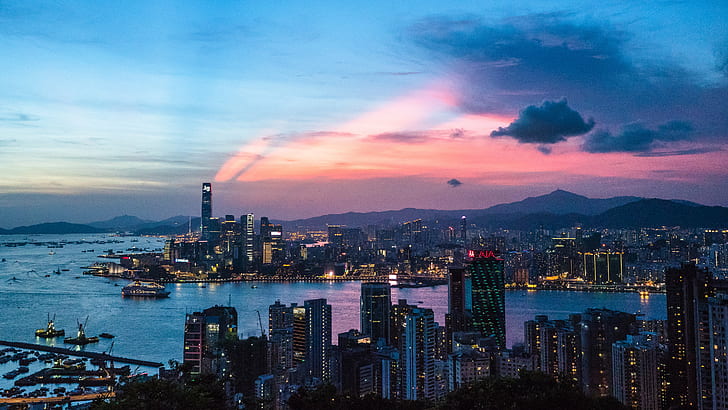Günbatımı sırasında bulutlu gökyüzü altında beton binaların fotoğraf, hong kong, hong kong, gün batımı, Hong Kong, fotoğraf, beton, binalar, bulutlu, gökyüzü, hongkong, Hong Kong, kentsel liman, kentsel, cityscape, güzelifc, hsbc, gemiler, gh4, m43, f / 1.7, büyülü, büyü, kentsel manzarası, gece, kentsel sahne, şehir bölgesi, mimari bölge, asya, gökdelen, şehir, deniz, ünlü yer, HD masaüstü duvar kağıdı