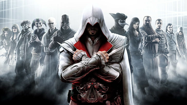 Assassins Creed: Братски видеоигри Assassins Creed Assassins Creed II, HD тапет