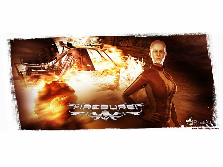 Video Game, Fireburst, HD wallpaper