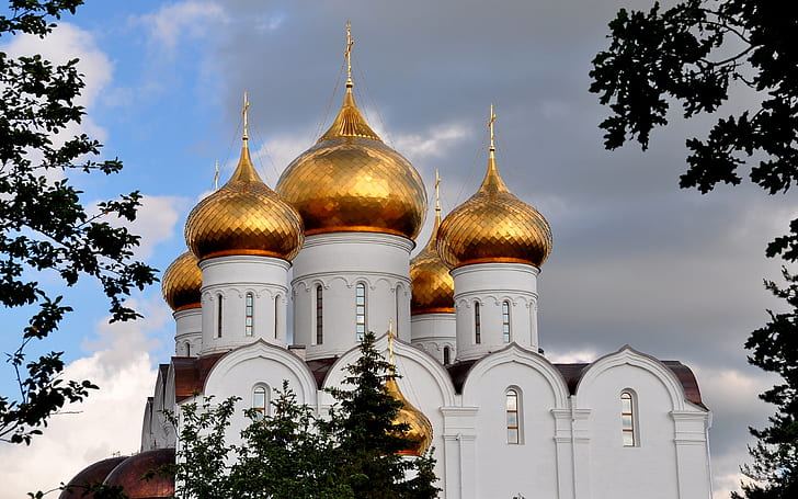 Cattedrale dell'Assunzione Yaroslavl 55098598, Sfondo HD