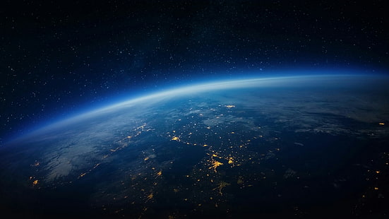 Erde, Planet, Science-Fiction, Weltraum, Universum, HD-Hintergrundbild HD wallpaper