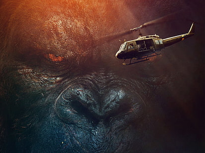 King Kong, wyspa czaszek, Kong: wyspa czaszek, Tapety HD HD wallpaper