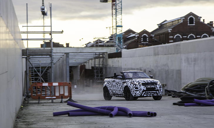 Land Rover Range Rover Evoque Convertible, land rover evoque conv, car, HD wallpaper