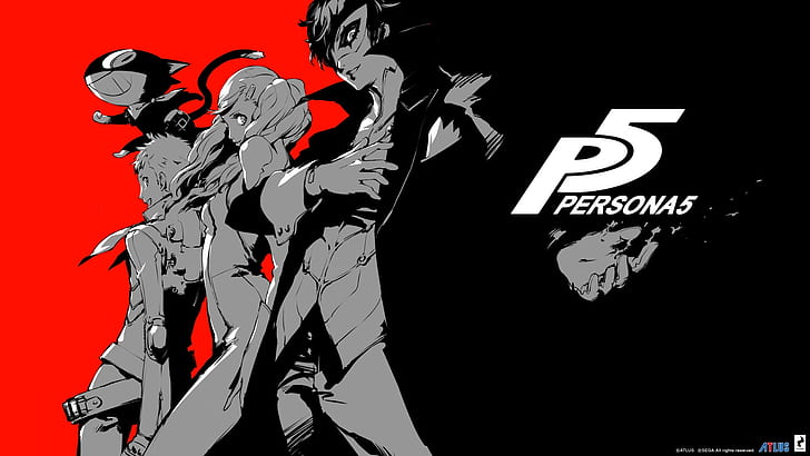 Persona 5, серия Persona, HD тапет