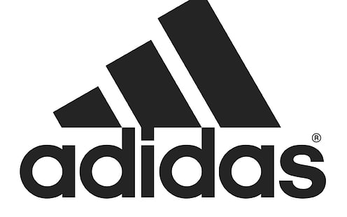 Adidas brand logo, Adidas, HD wallpaper HD wallpaper