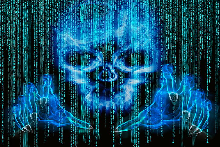 anarchy, computer, cyber, dark, hacker, hacking, internet, sadic, virus, HD wallpaper