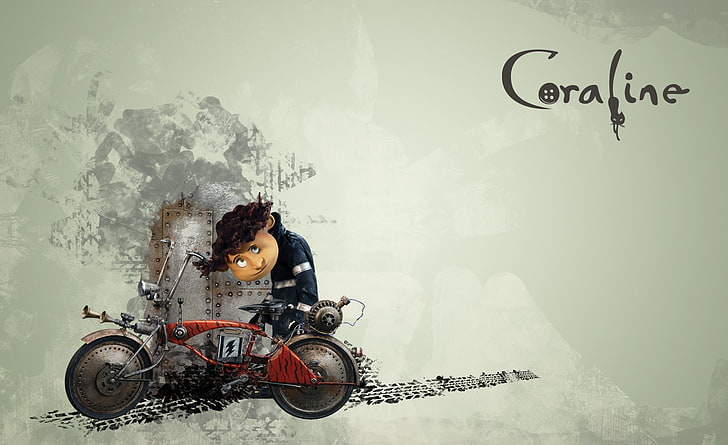 Wybie Lovat Coraline, илюстрация на характер на Coraline, анимационни филми, Coraline, Wybie, Lovat, HD тапет