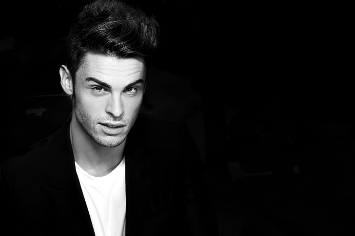 model, Coca Cola Light, the face of the male line of Chanel, French singer, Baptiste Giabiconi, HD wallpaper