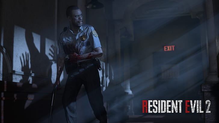 Resident Evil, Resident Evil 2 (2019), Marvin Branagh, Sfondo HD