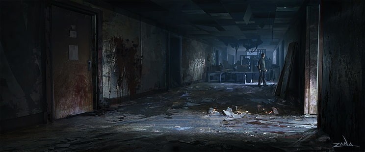 The Last of Us, arte conceitual, videogame, apocalíptico, HD papel de parede HD wallpaper