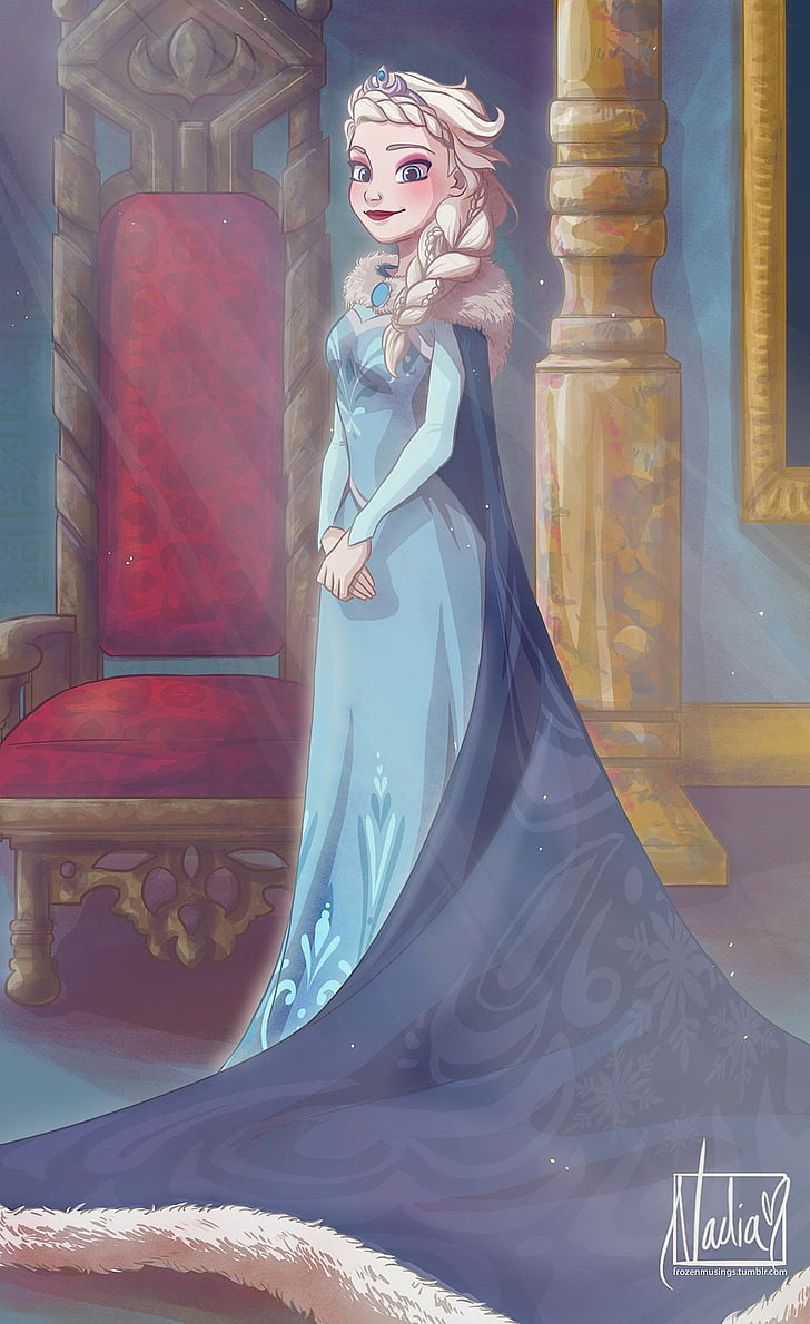 desenho animado, Frozen (filme), HD papel de parede, papel de parede de celular