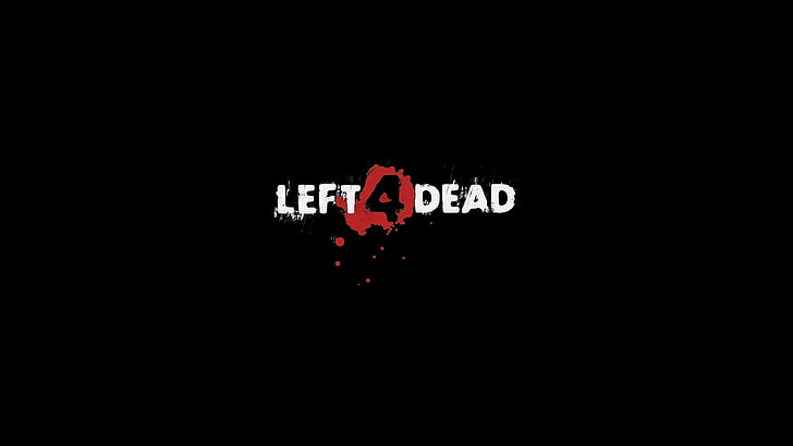 Тапет Left 4 Dead, останал 4 мъртъв, име, шрифт, фон, HD тапет