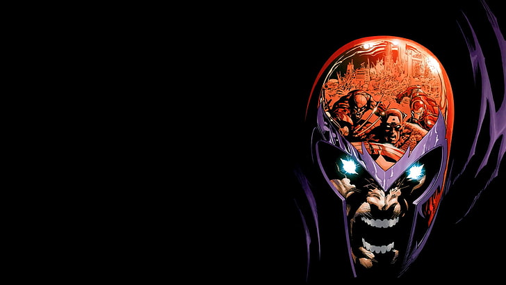 Marvel Magneto Illustration, Comics, Magneto, X-Men, HD-Hintergrundbild