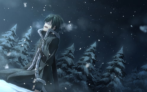 SAO Kirito Man Kun, l'anime, Sword Art Online, Fond d'écran HD HD wallpaper