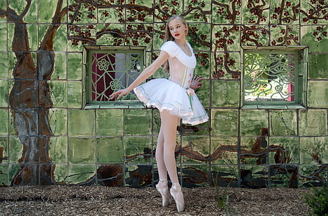 balerina, tancerka, kobiety, Tapety HD HD wallpaper