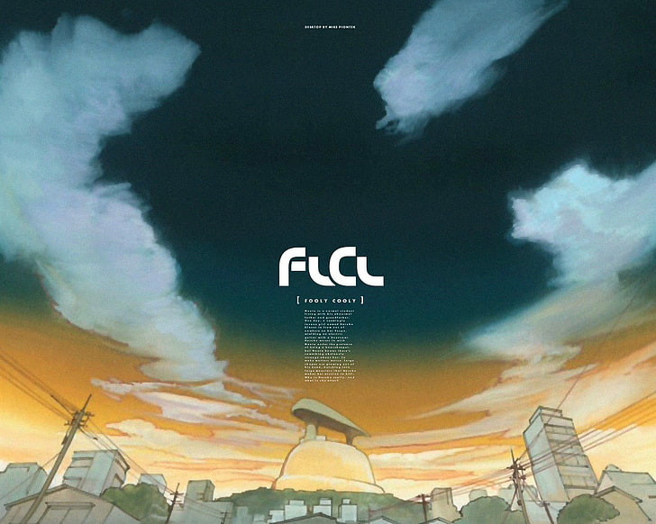 FLCL, anime, HD papel de parede