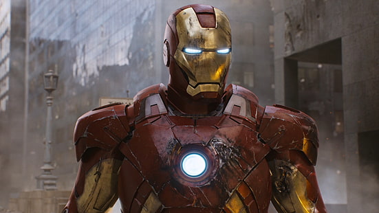 Fond d'écran Iron Man, Iron Man, Marvel Comics, super-héros, Fond d'écran HD HD wallpaper
