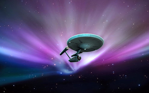 Starship Enterprise wallpaper, Star Trek, Space, HD wallpaper HD wallpaper