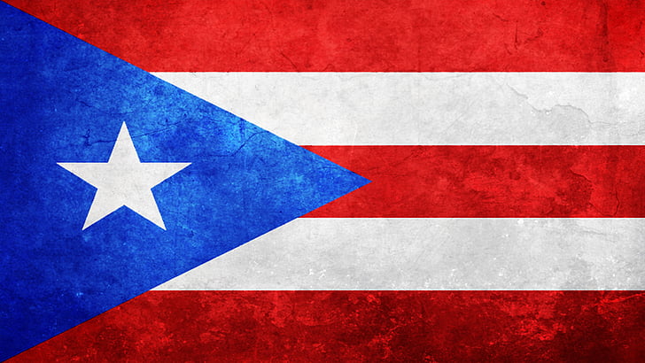 Флаги, флаг Пуэрто-Рико, Флаг, Пуэрто-Рико, HD обои