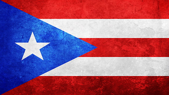 Flaggen, Flagge von Puerto Rico, Flagge, Puerto Rico, HD-Hintergrundbild HD wallpaper