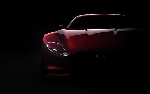 2015 Mazda RX-Vision Concept Wallpaper 15, carro vermelho, HD papel de parede HD wallpaper