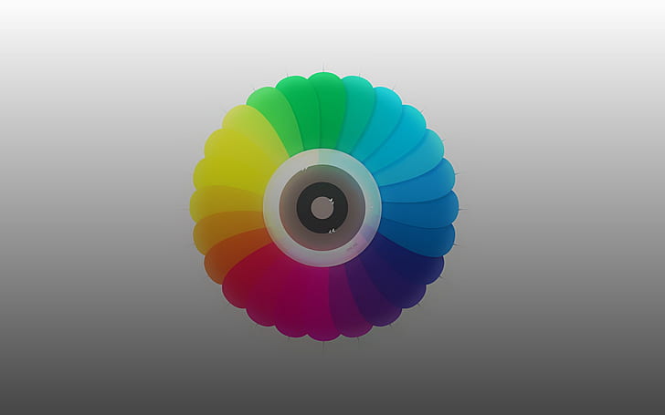 Colorful Circle HD, digital/artwork, colorful, circle, HD wallpaper