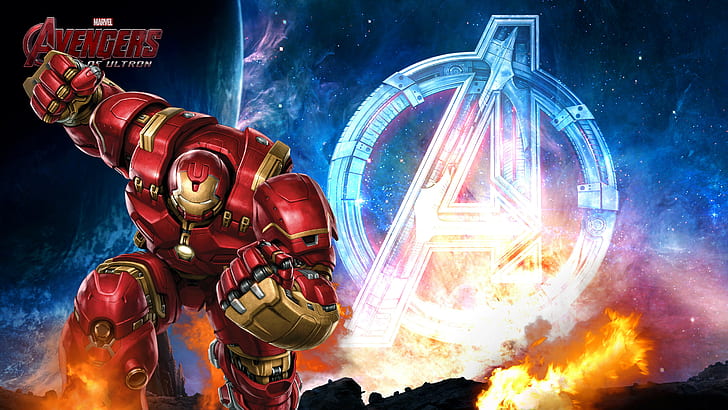 Avengers: Age of Ultron, Hulkbuster, Marvel Comics, HD wallpaper