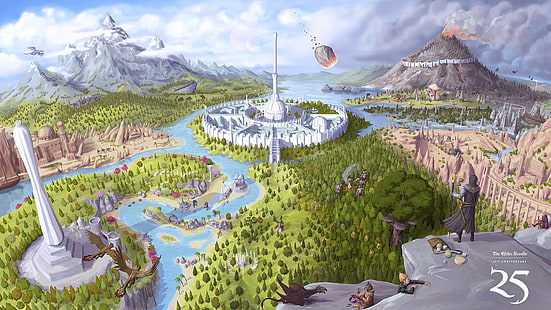 The Elder Scrolls, Tamriel, Spielkunst, HD-Hintergrundbild HD wallpaper