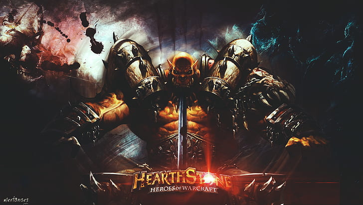 Hearthstone: Heroes of Warcraft, warrior, HD wallpaper