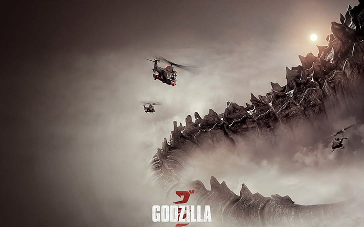 Godzilla 2014, HD-Hintergrundbild