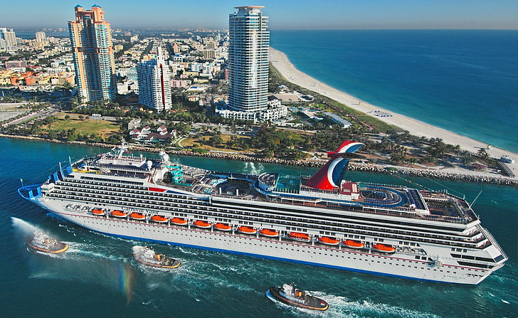 Carnival Cruise, เรือสำราญสีขาว, การเดินทาง, อื่น ๆ , มหาสมุทร, การเดินทาง, พักผ่อน, ล่องเรือ, การผจญภัย, วันหยุด, เรือสำราญ, วอลล์เปเปอร์ HD