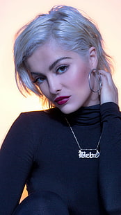 Bebe Rexha, piosenkarka, kobiety, blondynka, Tapety HD HD wallpaper