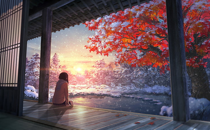 Anime, Anime Girls, Artwork, HD-Hintergrundbild