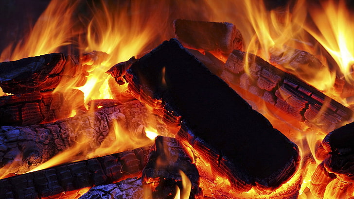 life, fuel, fireplace, carbon, barbecue, fire, texture, design, HD wallpaper