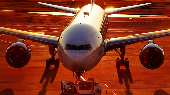 airplane, Boeing, photography, Boeing 777, 777-300ER, HD wallpaper HD wallpaper