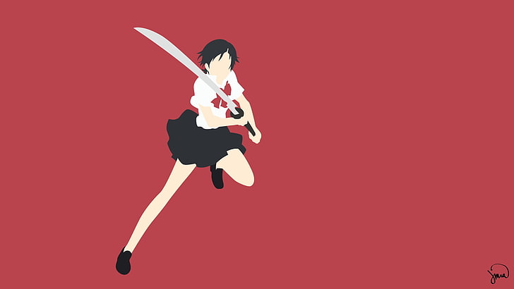 Blood+, anime girls, Saya Otonashi, HD wallpaper